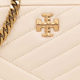 TORY BURCH Kira Chevron Camera Bag New Cream 152353