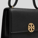 TORY BURCH Miller Convertible Shoulder Bag Black 154703