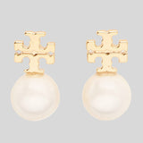 TORY BURCH Pearl Stud Earring Tory Gold 171100