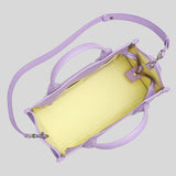 MARC JACOBS The Leather Medium Tote Bag Wisteria H004L01PF21
