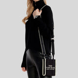 MARC JACOBS The Jacquard Mini Tote Bag Black 2R3HCR027H01