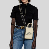 MARC JACOBS The Jacquard Mini Tote Bag Warm Sand 2R3HCR027H01