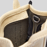 MARC JACOBS The Jacquard Mini Tote Bag Warm Sand 2R3HCR027H01