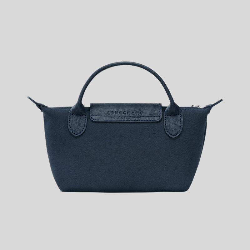 LONGCHAMP Le Pliage Collection Pouch With Handle Navy 34175HEA