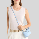 LONGCHAMP Le Pliage Extra XS Leather Pouch Crossbody Vague 34205987