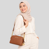 MICHAEL KORS Ashton Extra-Small Camera Crossbody Bag Luggage 35F6G9QC0I