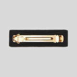 FERRAGAMO Vara Bow Hairclip Black/Gold 495450