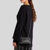 MARC JACOBS Bold Grind Leather Small Crossbody Pouch Black 4F4SMN001S01