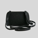 MARC JACOBS Bold Grind Leather Small Crossbody Pouch Black 4F4SMN001S01