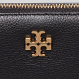 TORY BURCH Mercer Pebbled Zip Crossbody Black 61385