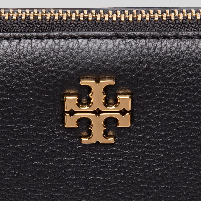 TORY BURCH Mercer Pebbled Zip Crossbody Black 61385