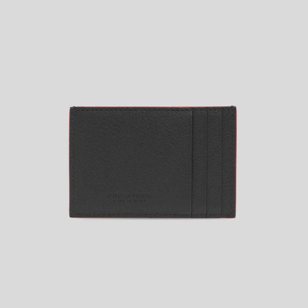 BOTTEGA VENETA Cassette Credit Card Case Card Case Black 649597