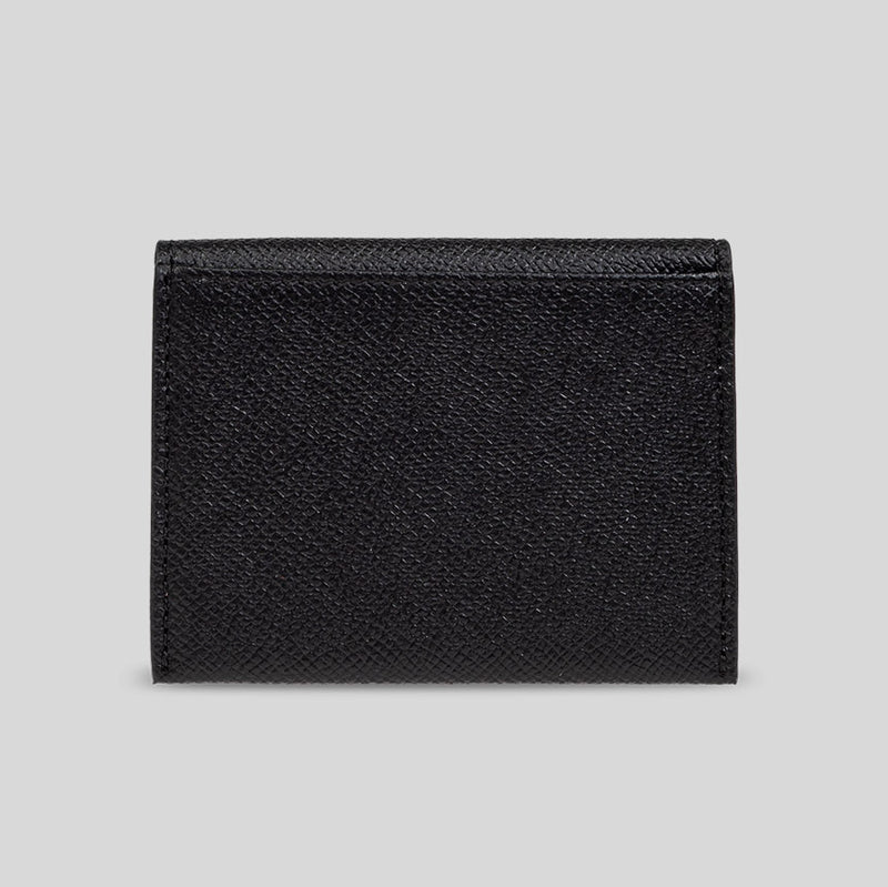 FERRAGAMO Gancini Card Holder Black 779901