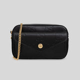 GUCCI Gilbert Calf Mini Crossbody Bag Black 781554
