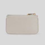 GUCCI Script Small Pouch With Key Fob Grey 790102