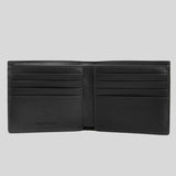 BURBERRY Men's Reg CC Charcoal Check Canvas Bifold Wallet Charcoal 8070273
