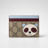 GUCCI GG Supreme Panda Card Holder 818769