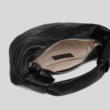 LEMAIRE Mini Fortune Croissant Bag Soft Nappa Leather Black BG0125LL095