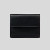 CHLOE Small Envelope Trifold Wallet In Grained Leather Black CHC25SP543O93