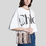 CHLOE Mini Woody Tote Bag In Jelly Blushy Beige CH25UP237P7026Y