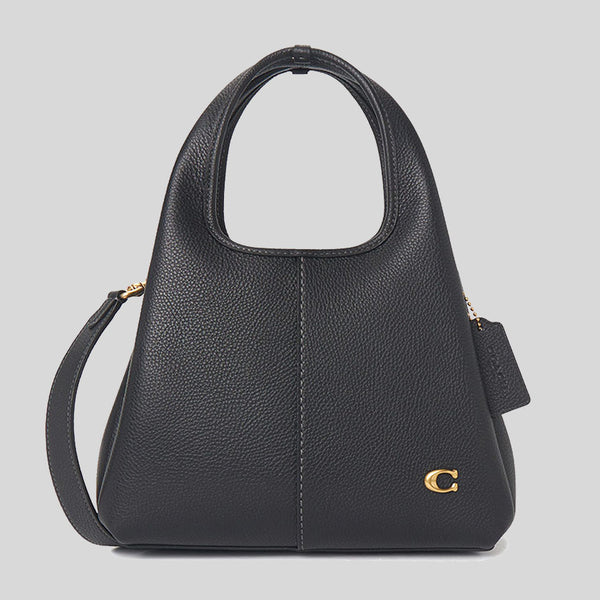 COACH Lana Shoulder Bag 23 Black CM545 lussocitta lusso città