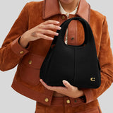 COACH Lana Shoulder Bag 23 Black CM545