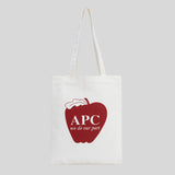 A.P.C. Pomme Lou Tote Bag White COGYX-M67068