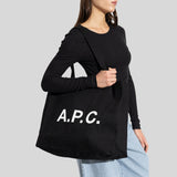 A.P.C. Diane Unisex Shopping Tote Bag Black COZZS-M61443
