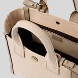 CHLOE Small Chloe Carry Tote Bag In Canvas Blushy Beige CHC25SS911O6526Y