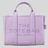 MARC JACOBS The Leather Medium Tote Bag Wisteria H004L01PF21