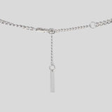 MARC JACOBS The Monogram Chain Necklace Silver J305M03FA22