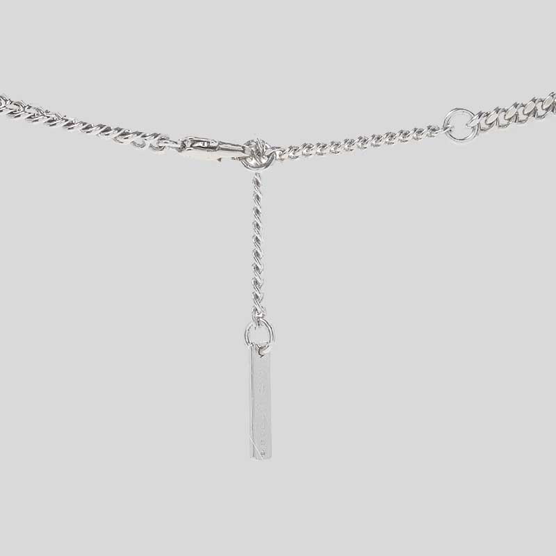 MARC JACOBS The Monogram Chain Necklace Silver J305M03FA22