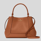 KATE SPADE Lena Medium Satchel Warm Gingerbread KH434