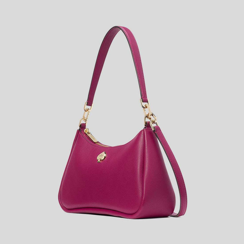 KATE SPADE Kayla Small Convertible Shoulder Bag Dark Raspberry KI904