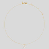 KATE SPADE You're A Gem Flower Pendant Clear/Gold KO965