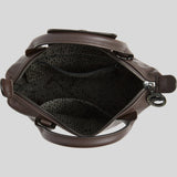 LONGCHAMP Le Pliage Extra XS Leather Handbag Moka L1500987