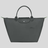 LONGCHAMP Le Pliage Green M Handbag Graphite L1623919 lussocitta lusso citta