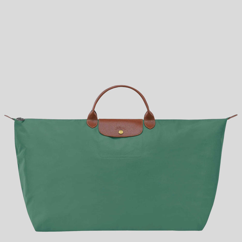 LONGCHAMP Le Pliage Original M Travel Bag Sage Green L1625089 lussocitta lusso citta