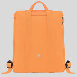 LONGCHAMP Le Pliage Green M Backpack Tangerine Orange L1699919