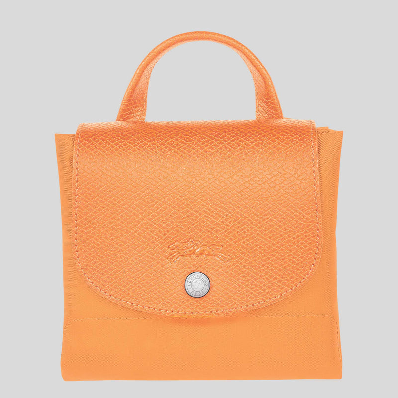 LONGCHAMP Le Pliage Green M Backpack Tangerine Orange L1699919