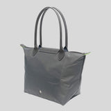 LONGCHAMP Le Pliage Green M Tote Bag Graphite L2605919