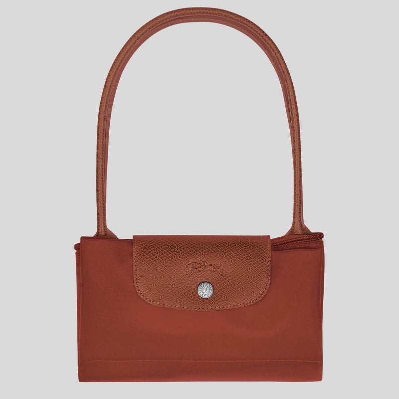 LONGCHAMP Le Pliage Green M Tote Bag Chestnut L2605919