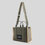 MARC JACOBS The Jacquard Medium Tote Bag Bronze Green M0017027