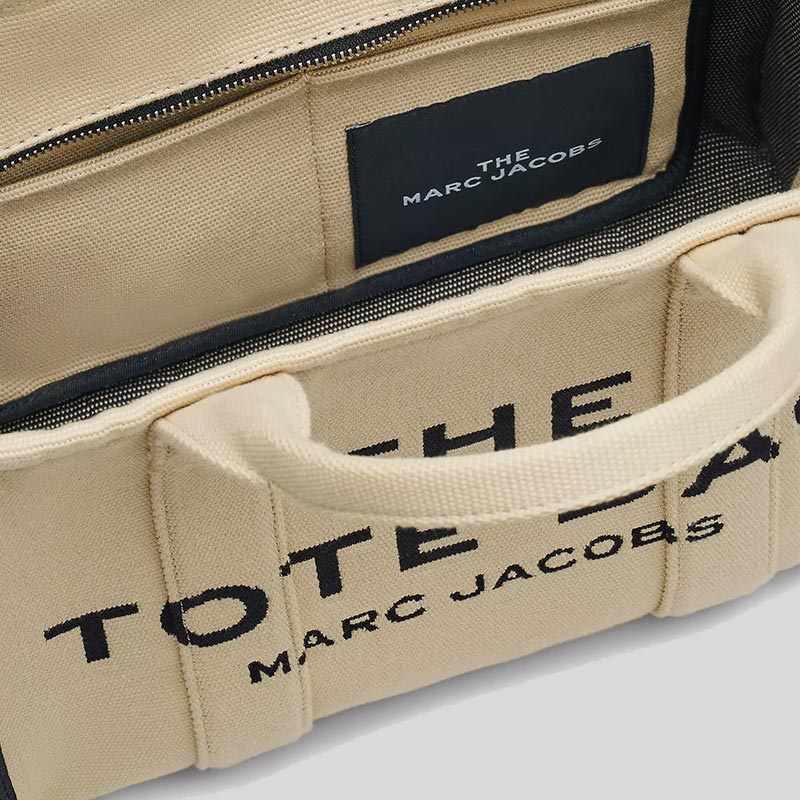 MARC JACOBS The Jacquard Medium Tote Bag Warm Sand M0017027