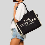 MARC JACOBS The Jacquard Large Tote Bag Black M0017048