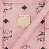 MCM X-Mini Toni Top-Zip Shopper In Visetos Soft Pink MWPFSMT03PZ001