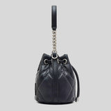 Marc Jacobs The Quilted Leather J Marc Bucket Bag Black 2F3HCR045H01