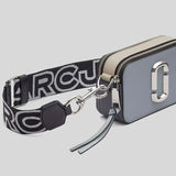 MARC JACOBS Snapshot Small Camera Bag Wolf Grey Multi 2S3HCR500H03