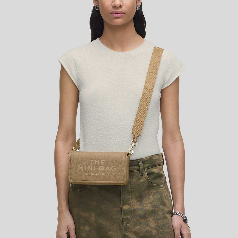 MARC JACOBS The Leather Mini Bag Camel 2S4SMN080S02
