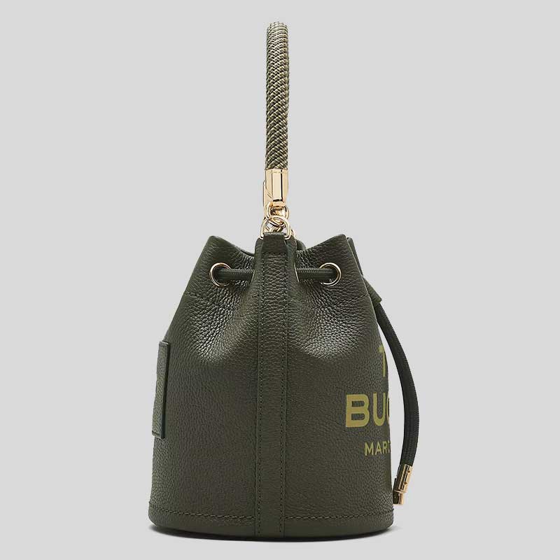 MARC JACOBS The Leather Bucket Bag Forest H652L01PF22